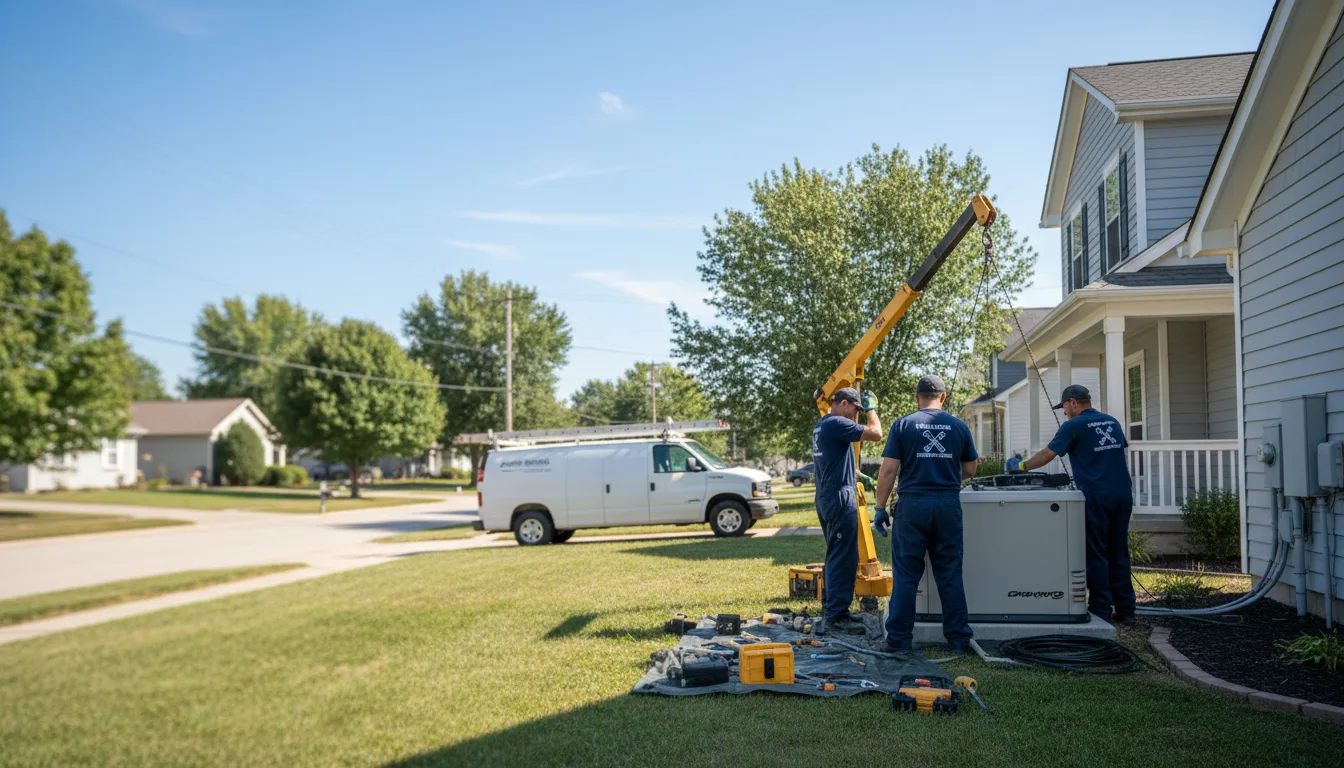 Generator Installation in Cooksville, IL near me